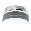 Desktop air purifier UVc lamp